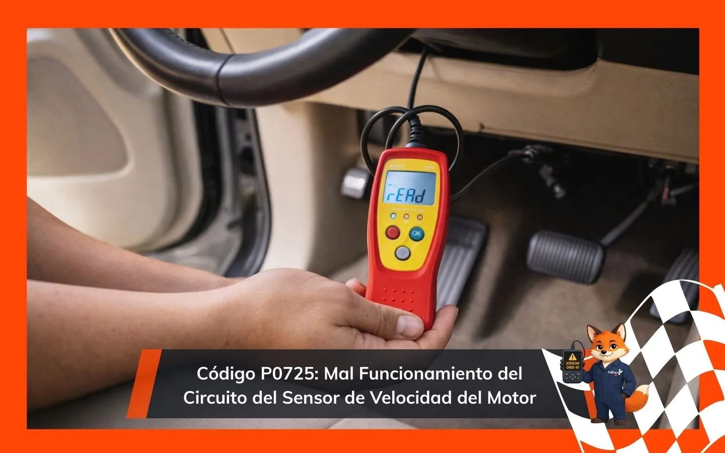 Código P0725: Mal Funcionamiento del Circuito del Sensor de Velocidad del Motor