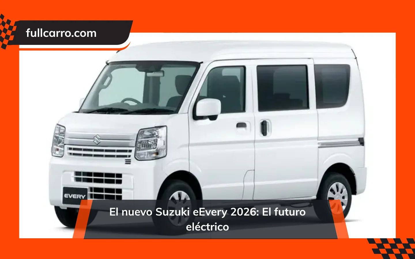 El nuevo Suzuki eEvery 2026: El futuro eléctrico