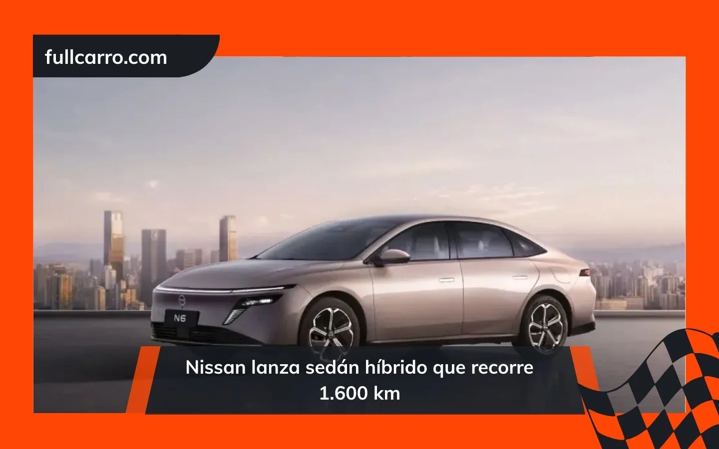 Nissan lanza sedán híbrido que recorre 1.600 km por tanque y cuesta desde $50 millones