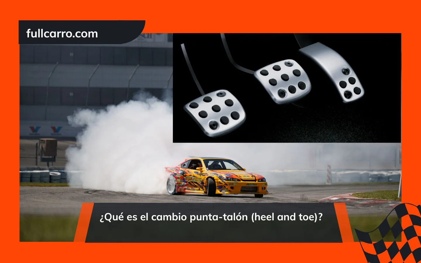 ¿Qué es el cambio punta-talón (heel and toe)?