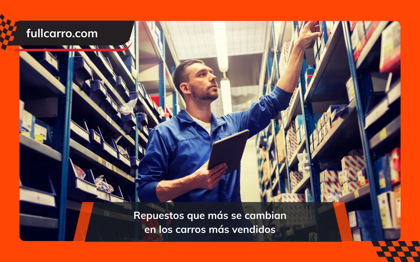 Repuestos que más se cambian en los carros más vendidos