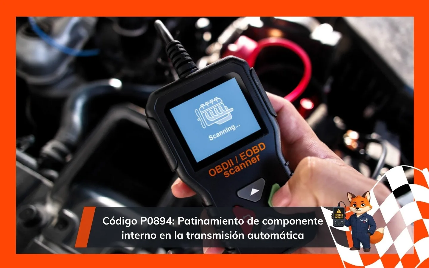 Código P0894: Patinamiento de componente interno en la transmisión automática