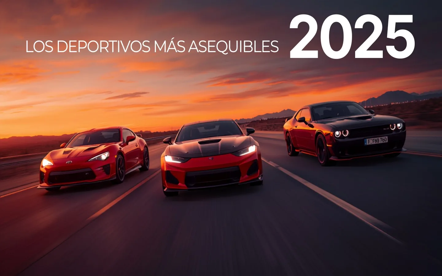 Los 15 autos deportivos más asequibles del mercado en 2025