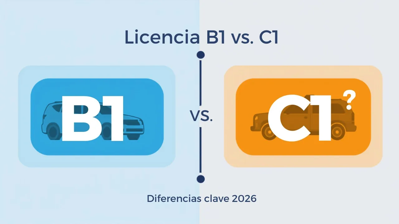 Licencia B1 vs. C1 en Colombia: qué vehículos puedes manejar con cada una en 2026