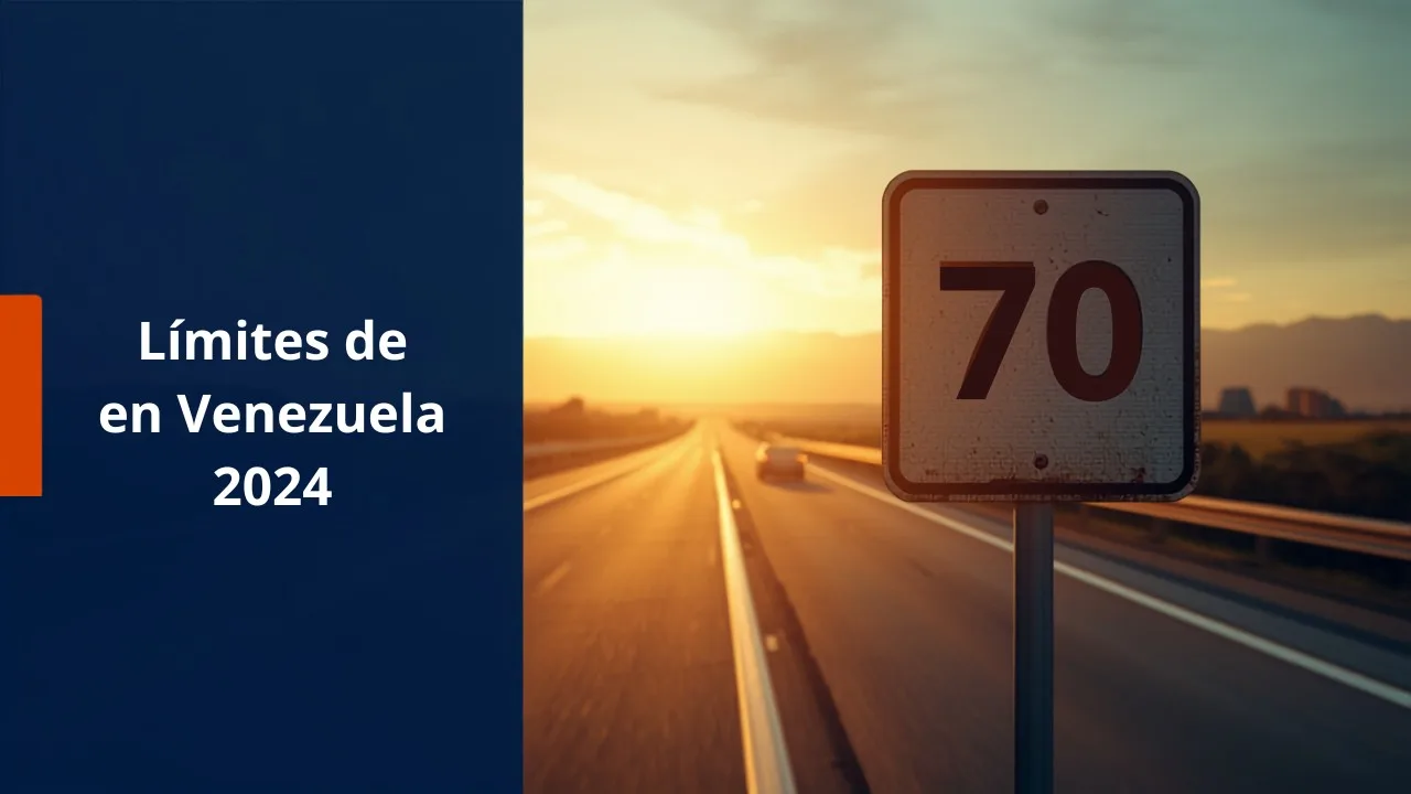 Límites de velocidad en Venezuela: lo que establece la Resolución INTT 2024
