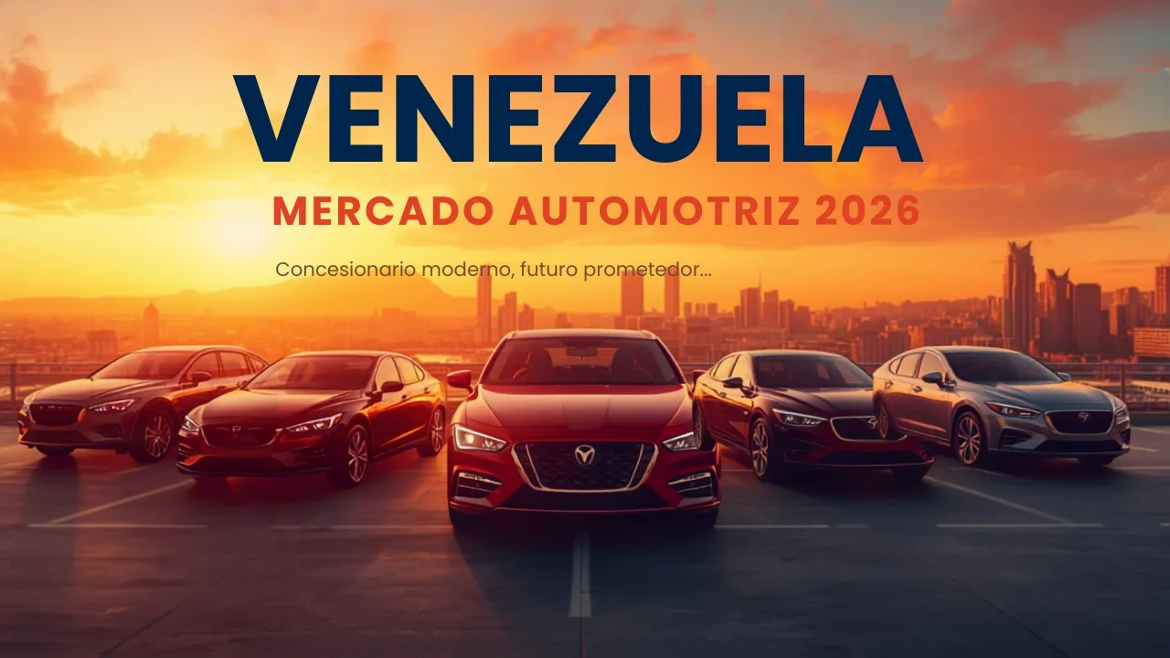 ¿Vienen más carros a Venezuela? La industria proyecta 50.000 ventas en 2026, pero hay advertencias que debes conocer