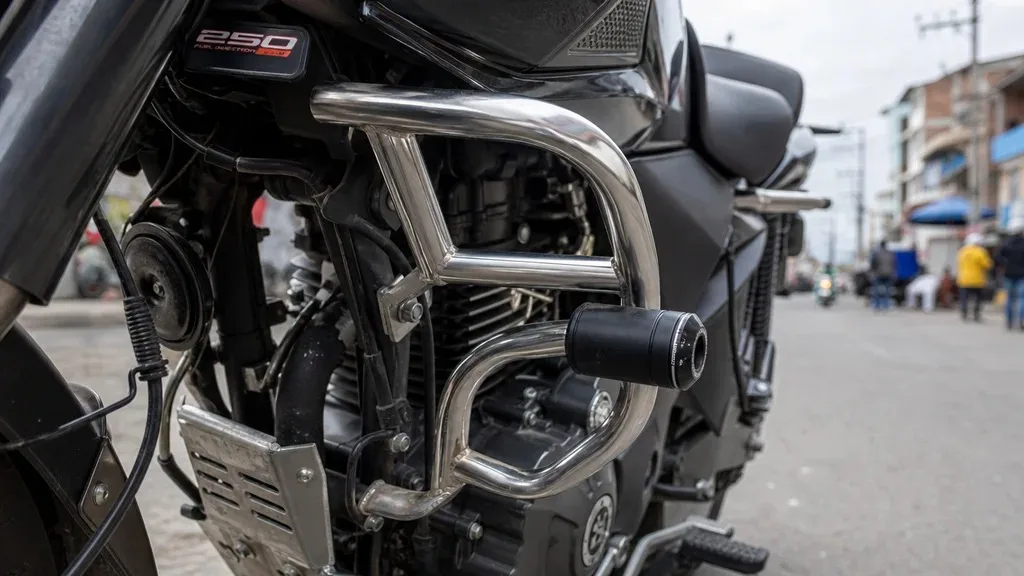 Sliders y defensas en tu moto: MinTransporte confirma que no son comparendo