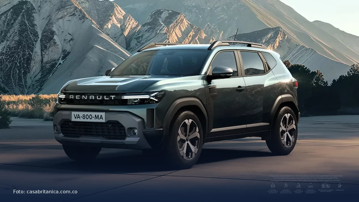 Renault Duster híbrida 4×4 con caja automática llega a Colombia: la versión que faltaba en la gama