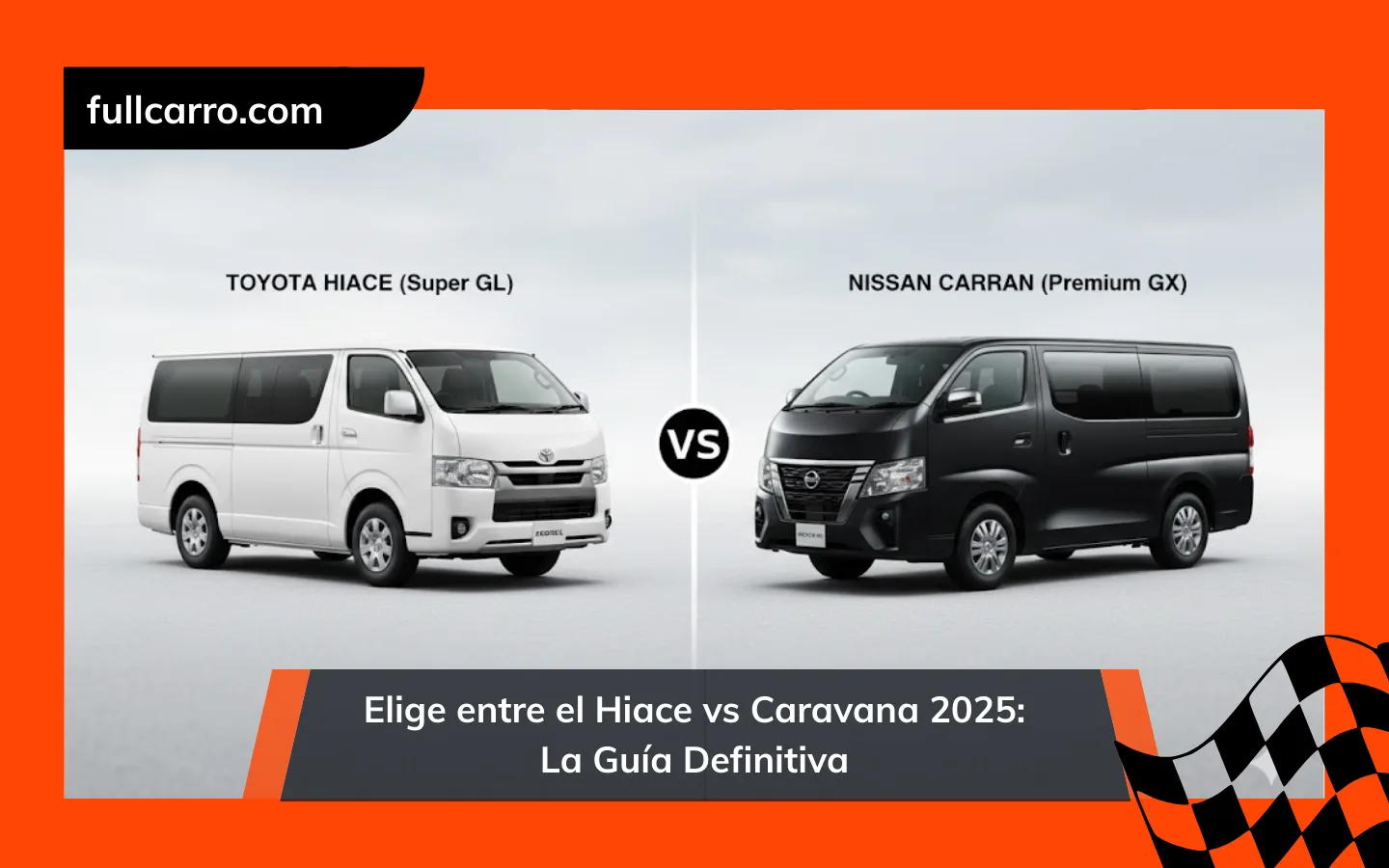 Elige entre el Hiace vs Caravana 2025: La Guía Definitiva