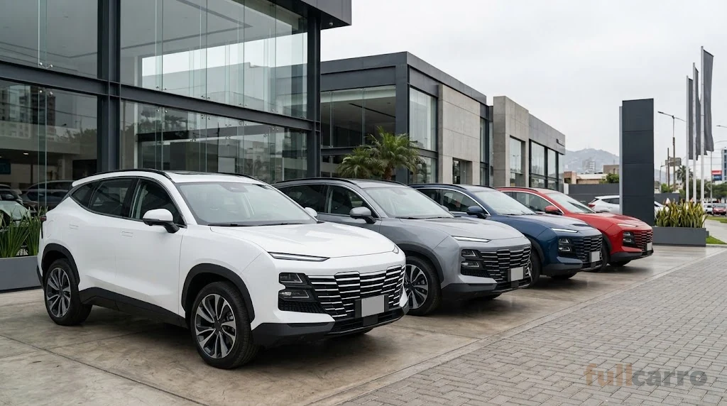 Carros chinos en Perú 2026: marcas más vendidas, modelos y precios