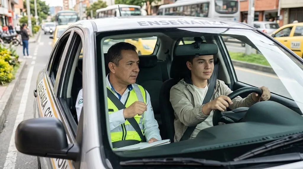 Cuánto cuesta sacar la licencia de conducción por primera vez en Colombia 2026