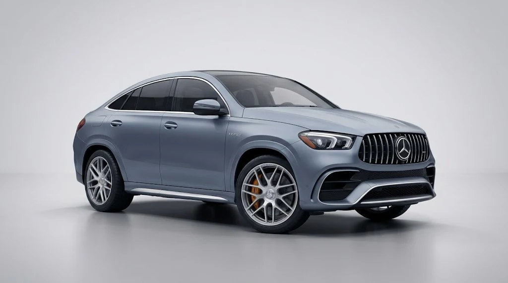 Mercedes-Benz GLE en estudio minimalista