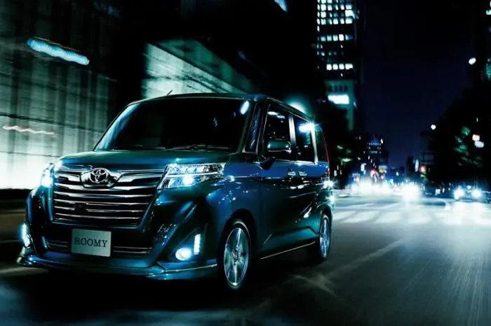 Lo que debes saber del Toyota Roomy 2027 frontal