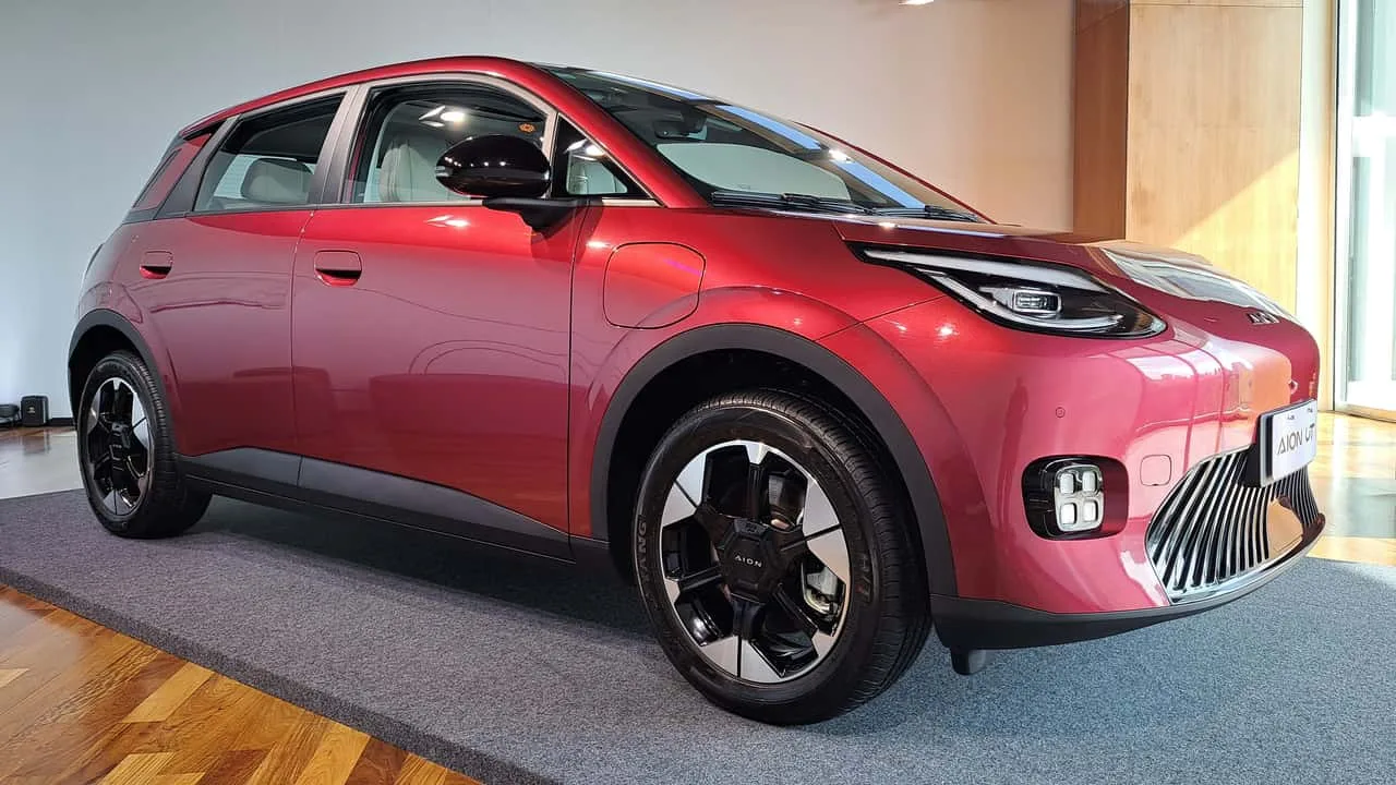GAC Aion UT elétrico em testes no Brasil