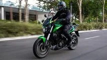 Bajaj Dominar 400 — modelo mais produzido na fábrica de Manaus com 25.152 unidades acumuladas