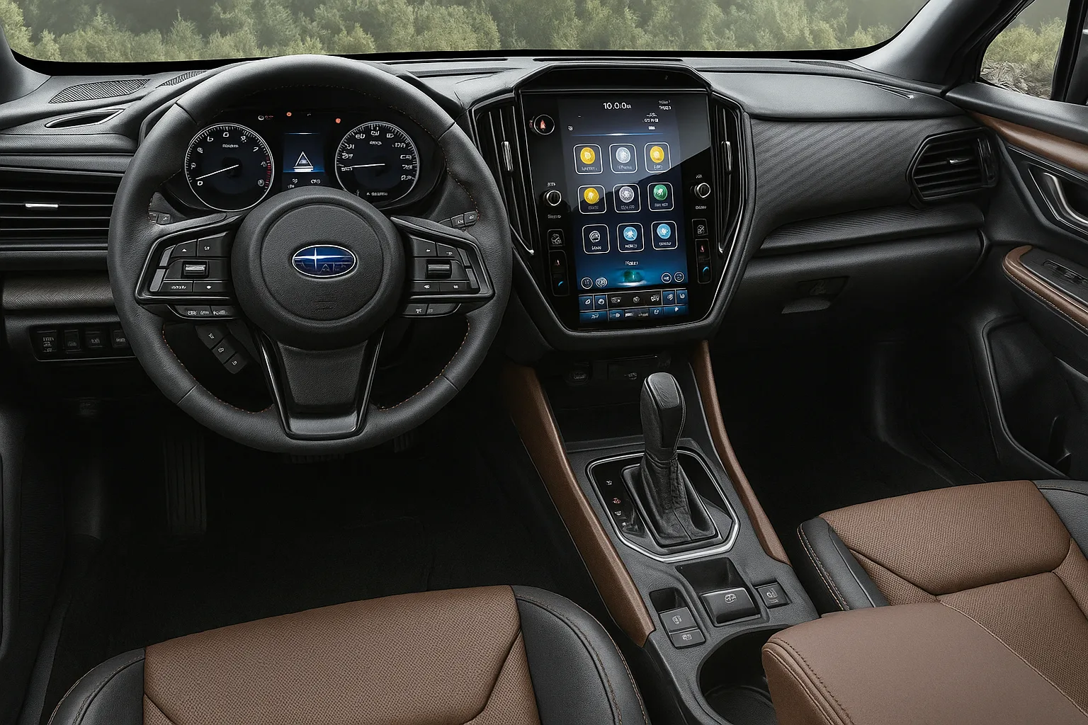 La verdad detrás del nuevo Forester interior