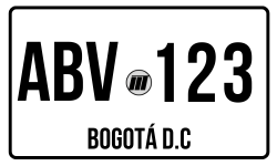 2-Placas-para-Vehiculos-de-Servicio-Publico-ok Cómo identificar los 6 Tipos de Placas Vehiculares en Colombia