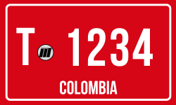 6-Placas-para-Vehiculos-de-Carga-Especial-ok Cómo identificar los 6 Tipos de Placas Vehiculares en Colombia