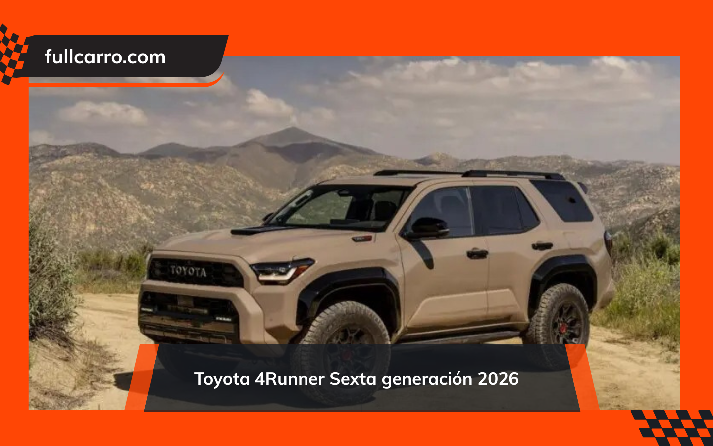 Toyota 4Runner Sexta generación 2026