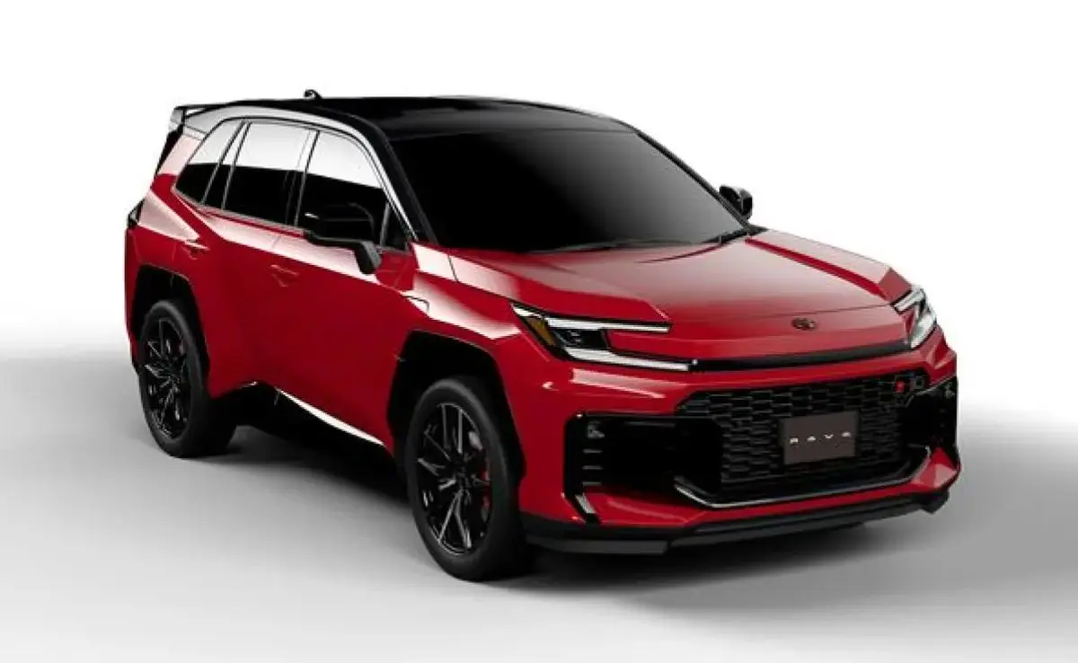 Toyota RAV4 2026 frontal rojo