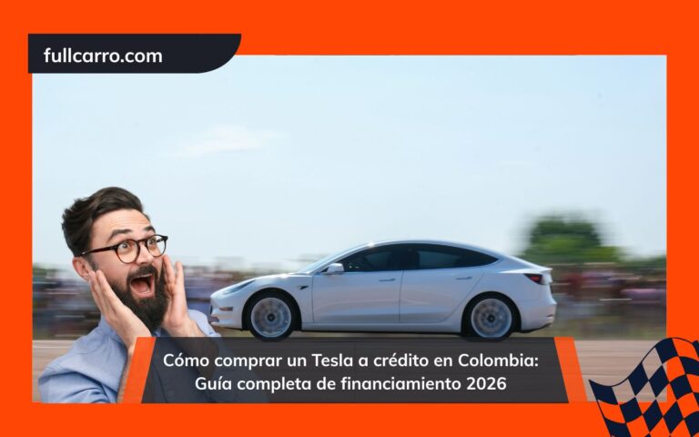 Cómo comprar un Tesla a crédito en Colombia