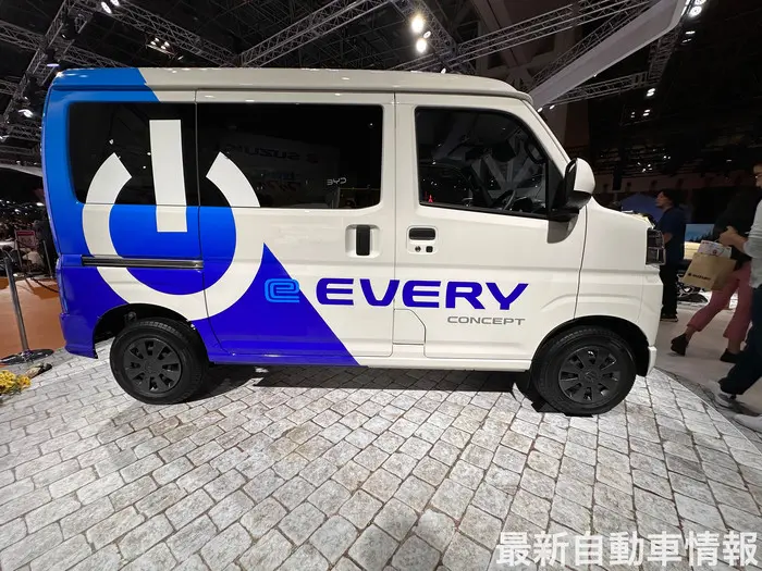 El nuevo Suzuki eEvery 2026 lateral