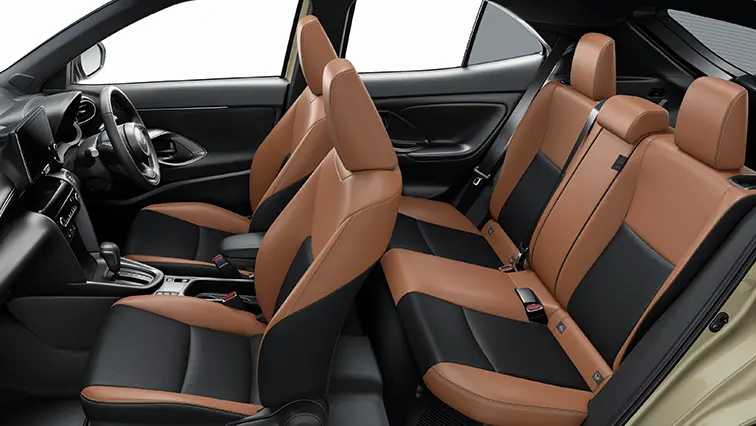 Toyota Yaris Cross por dentro