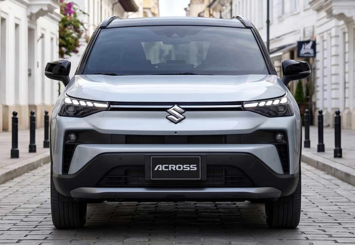 Suzuki Across 2026 diseño lateral