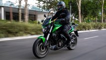 Bajaj Dominar 400 — modelo mais produzido na fábrica de Manaus com 25.152 unidades acumuladas