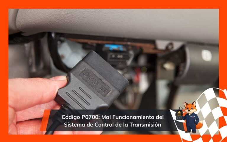 Código P0700 Mal Funcionamiento del Sistema de Control de la Transmisión
