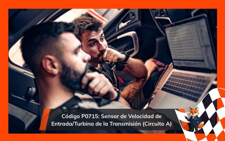 Código P0715 Circuito del Sensor de Velocidad de Entrada Turbina de la Transmisión