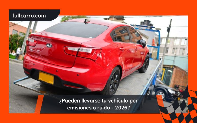 Pueden llevarse tu vehículo por emisiones o ruido - 2026