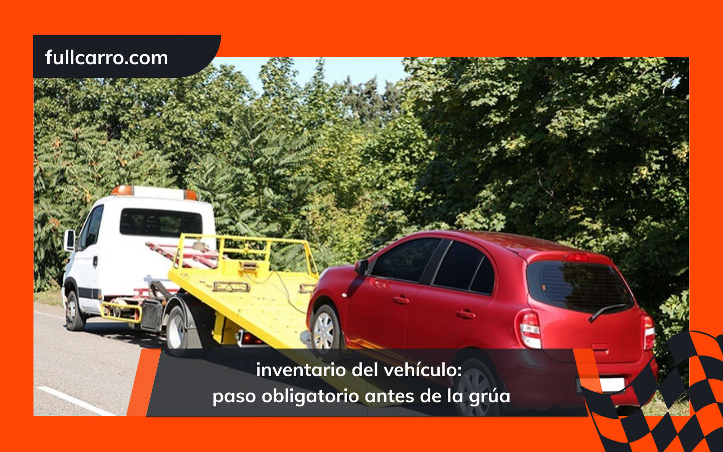 inventario del vehículo