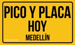 pico y placa en Medellín